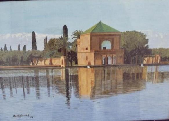 Abderrhim El Moujaouid - le minarat de Marrakech(Maroc) No:2