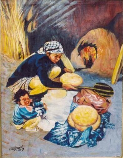 Abderrhim El Moujaouid - le pain traditionel